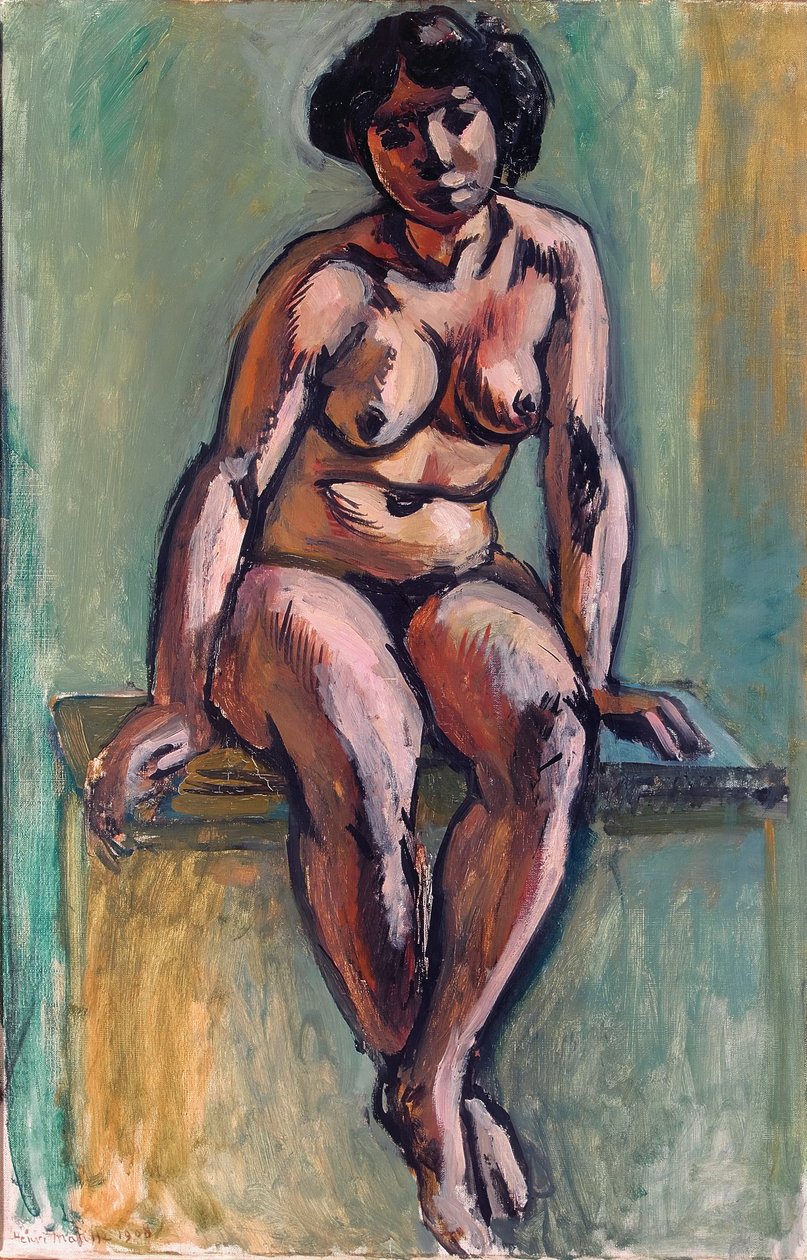 Istuva alaston tekijältä Henri Matisse