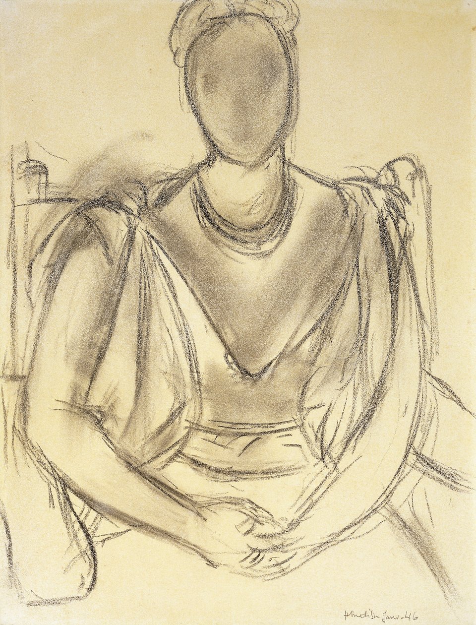 Istuva nainen; Femme Assise tekijältä Henri Matisse