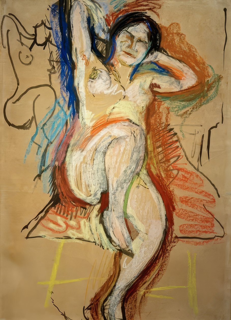 Istuva nainen alasti tekijältä Henri Matisse