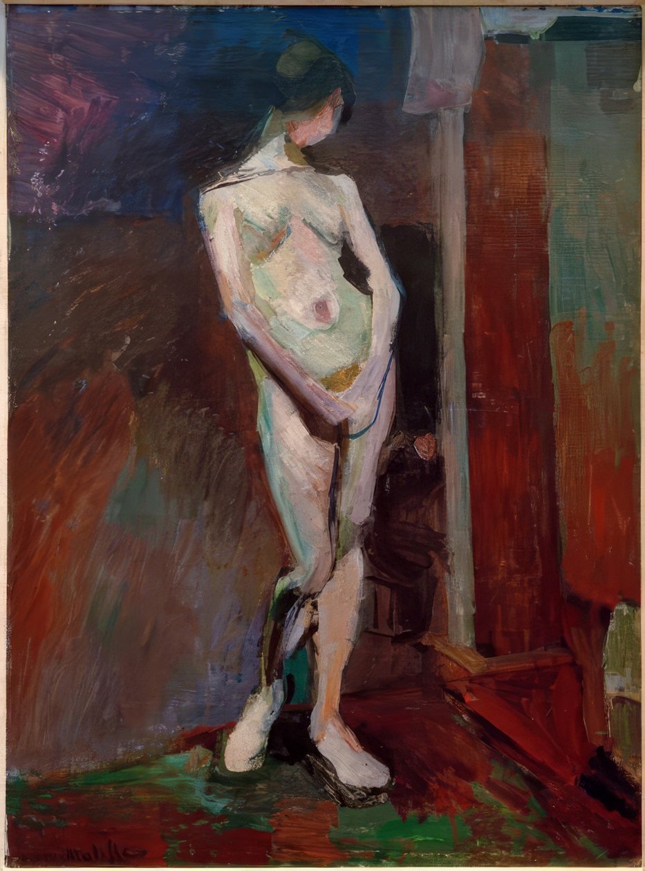 Seisova malli (sininen akatemia) tekijältä Henri Matisse