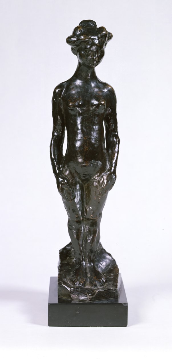 Seisova alaston (alaston tyttö) 1906 (pronssi) (ks. myös 221064) tekijältä Henri Matisse