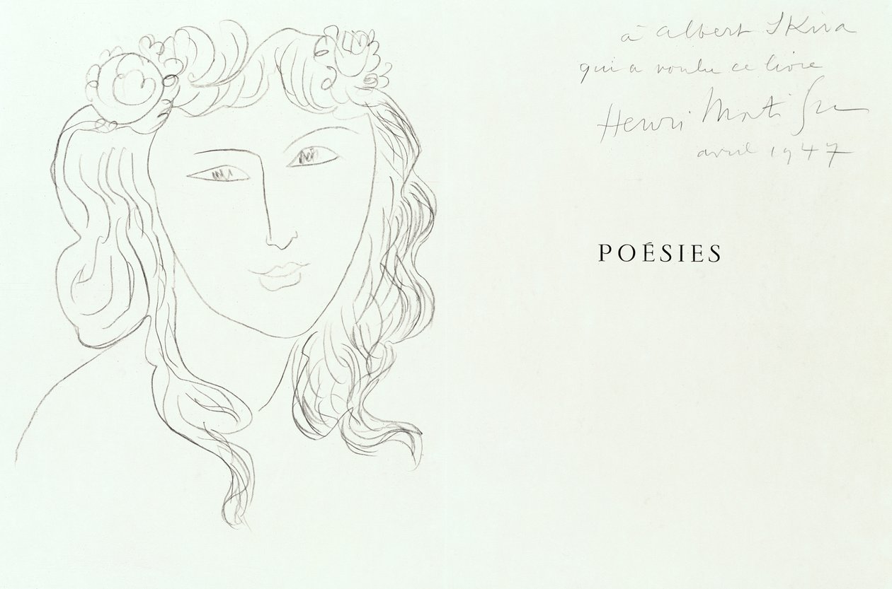 Stephane Mallarme, Runous tekijältä Henri Matisse