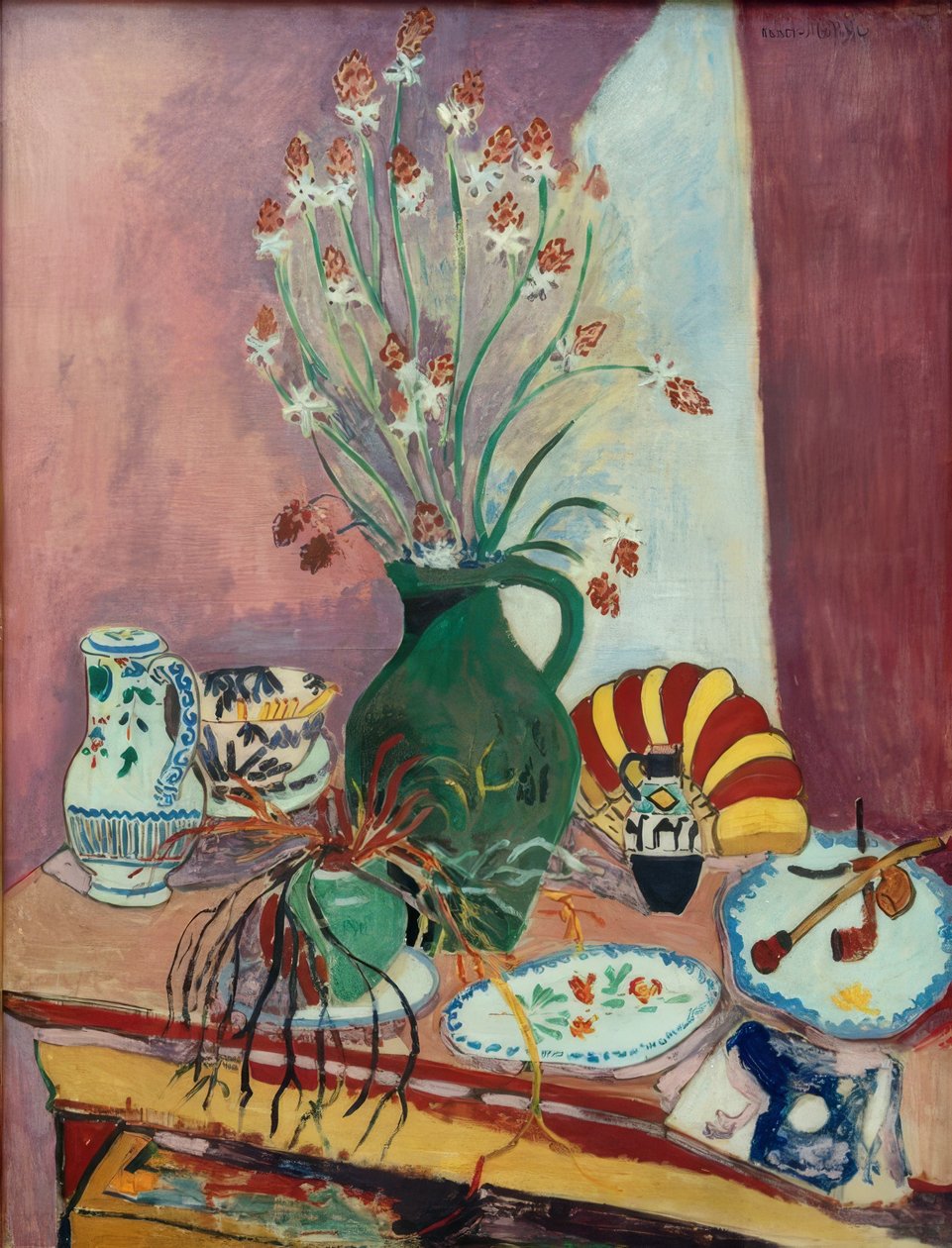 Asfodeleiden kanssa asetelma tekijältä Henri Matisse