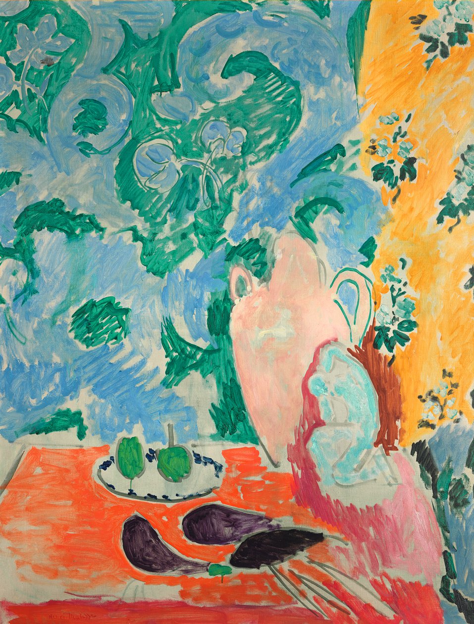 Asetelma munakoisojen kanssa tekijältä Henri Matisse