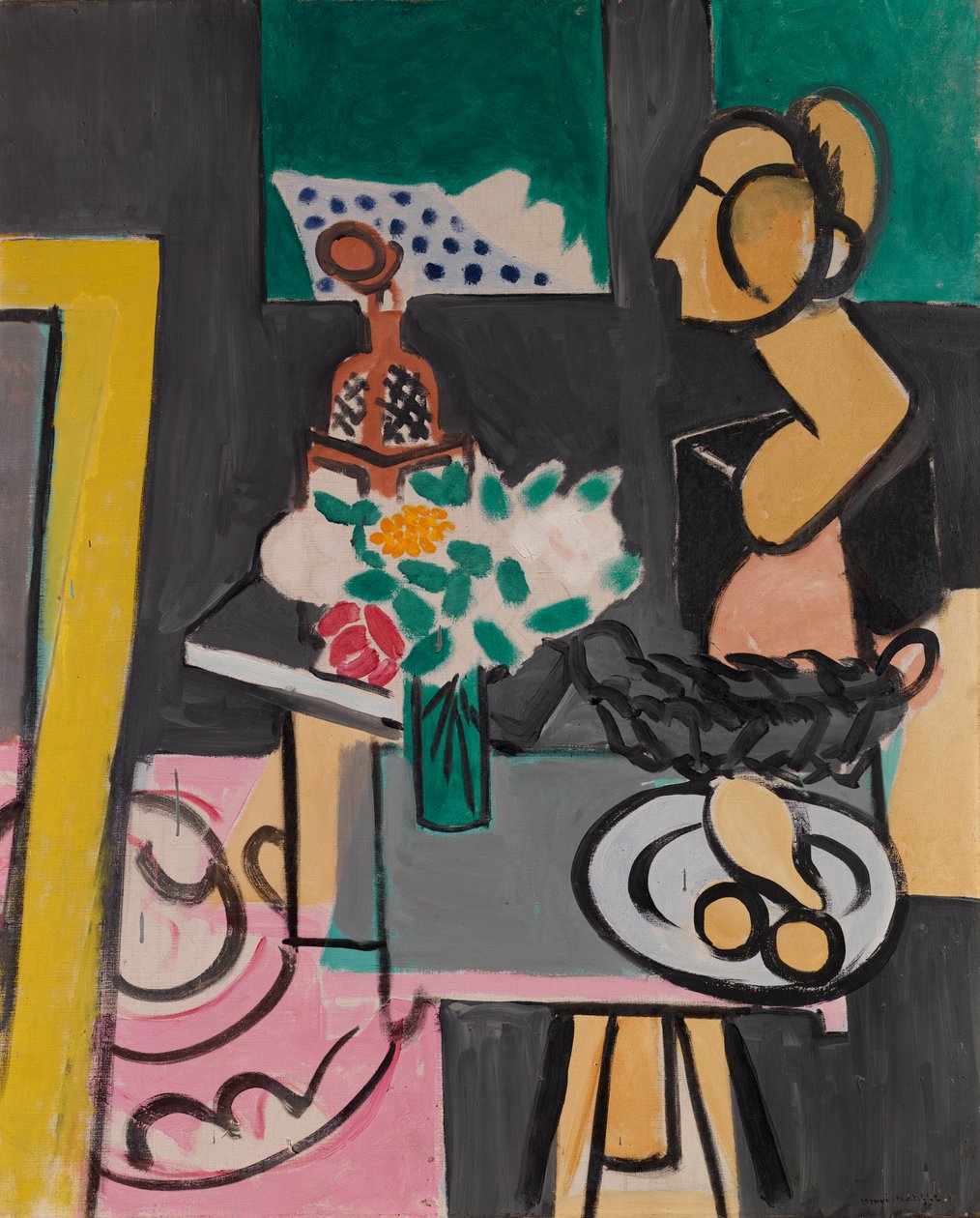 Asetelma kurpitsojen kanssa (Nature morte aux coloquintes) tekijältä Henri Matisse