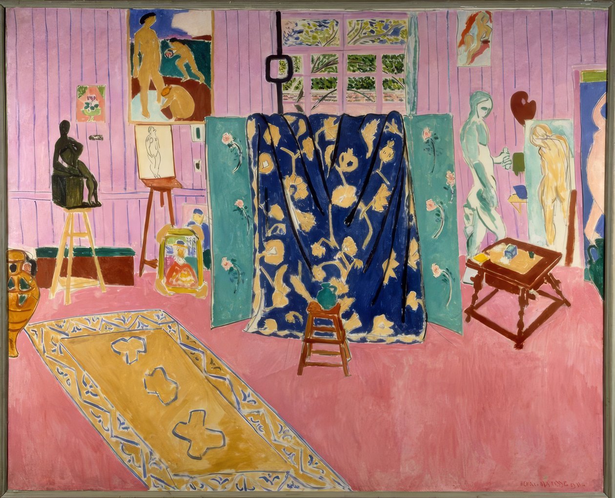 Taiteilijan studio tekijältä Henri Matisse