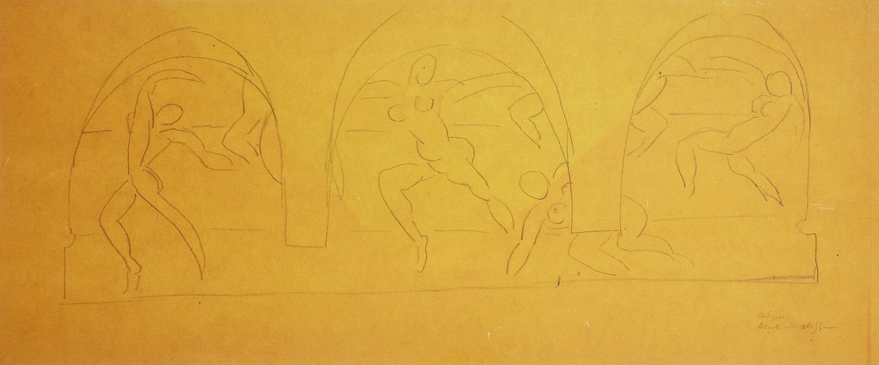 Opiskelu tanssia varten tekijältä Henri Matisse