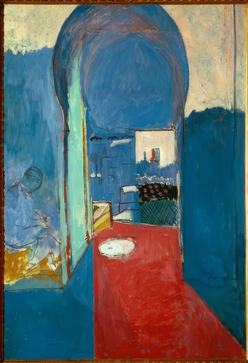 Tanger - Kashbahin sisäänkäynti tekijältä Henri Matisse