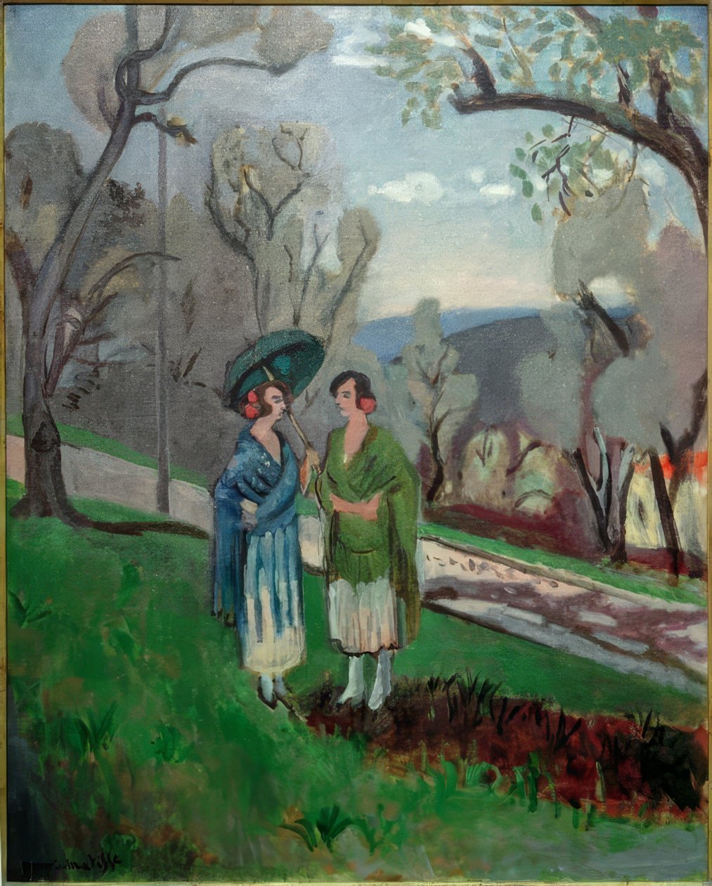 Keskustelu oliivipuiden alla tekijältä Henri Matisse