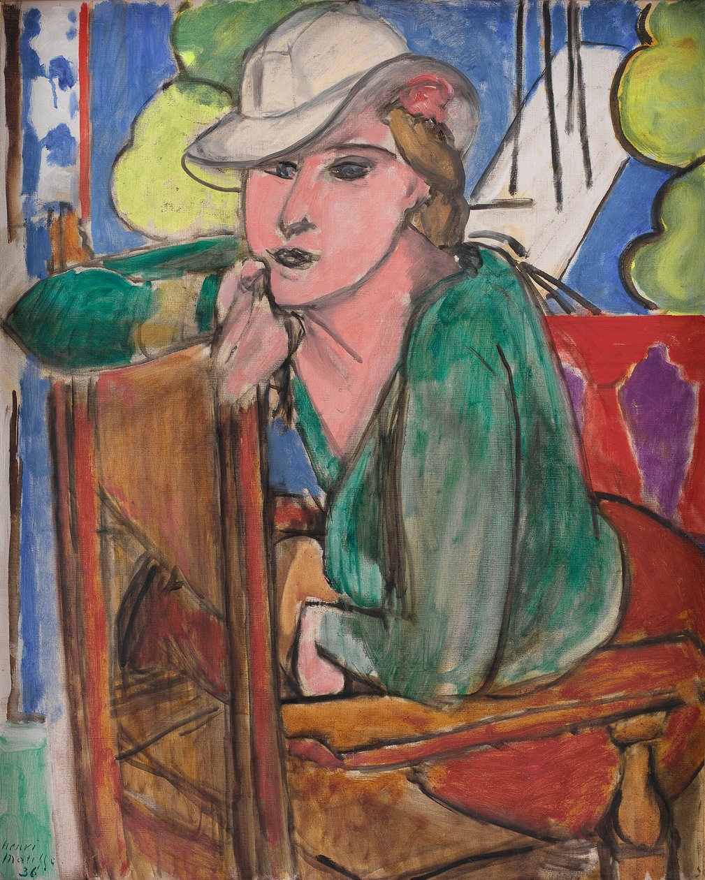 Vihreä pusero tekijältä Henri Matisse