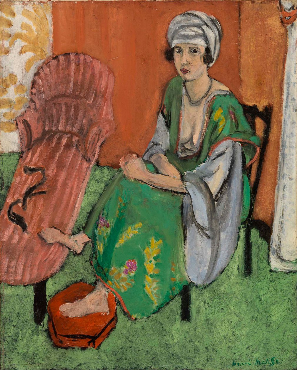 Vihreä mekko (La Robe verte) tekijältä Henri Matisse