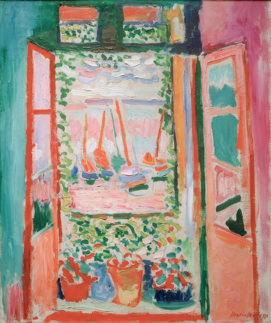 Avoin ikkuna tekijältä Henri Matisse