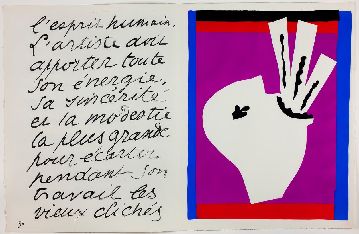 The Sword Swallower, alkaen Jazz tekijältä Henri Matisse