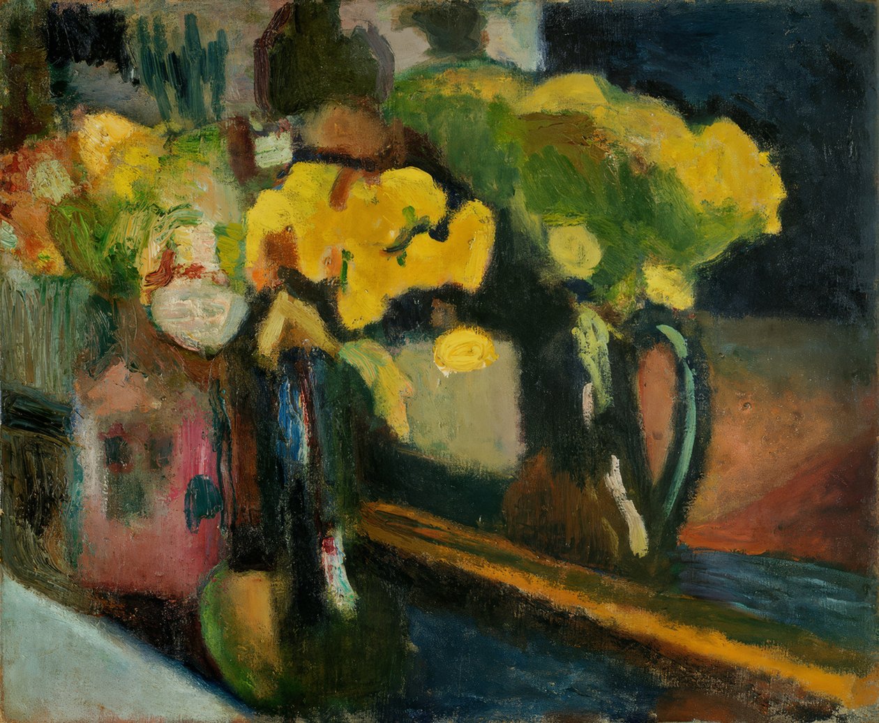 Keltaiset kukat tekijältä Henri Matisse