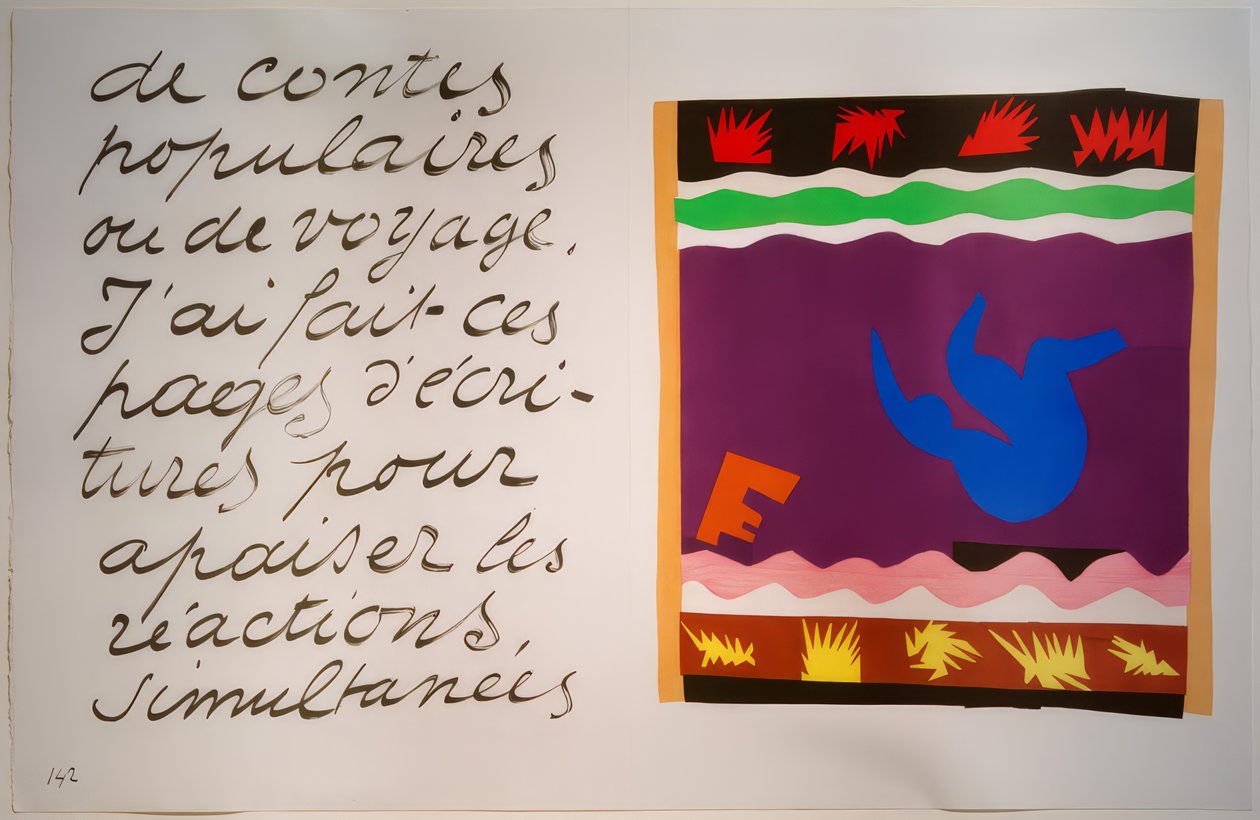 Tobbogan/Jazz tekijältä Henri Matisse