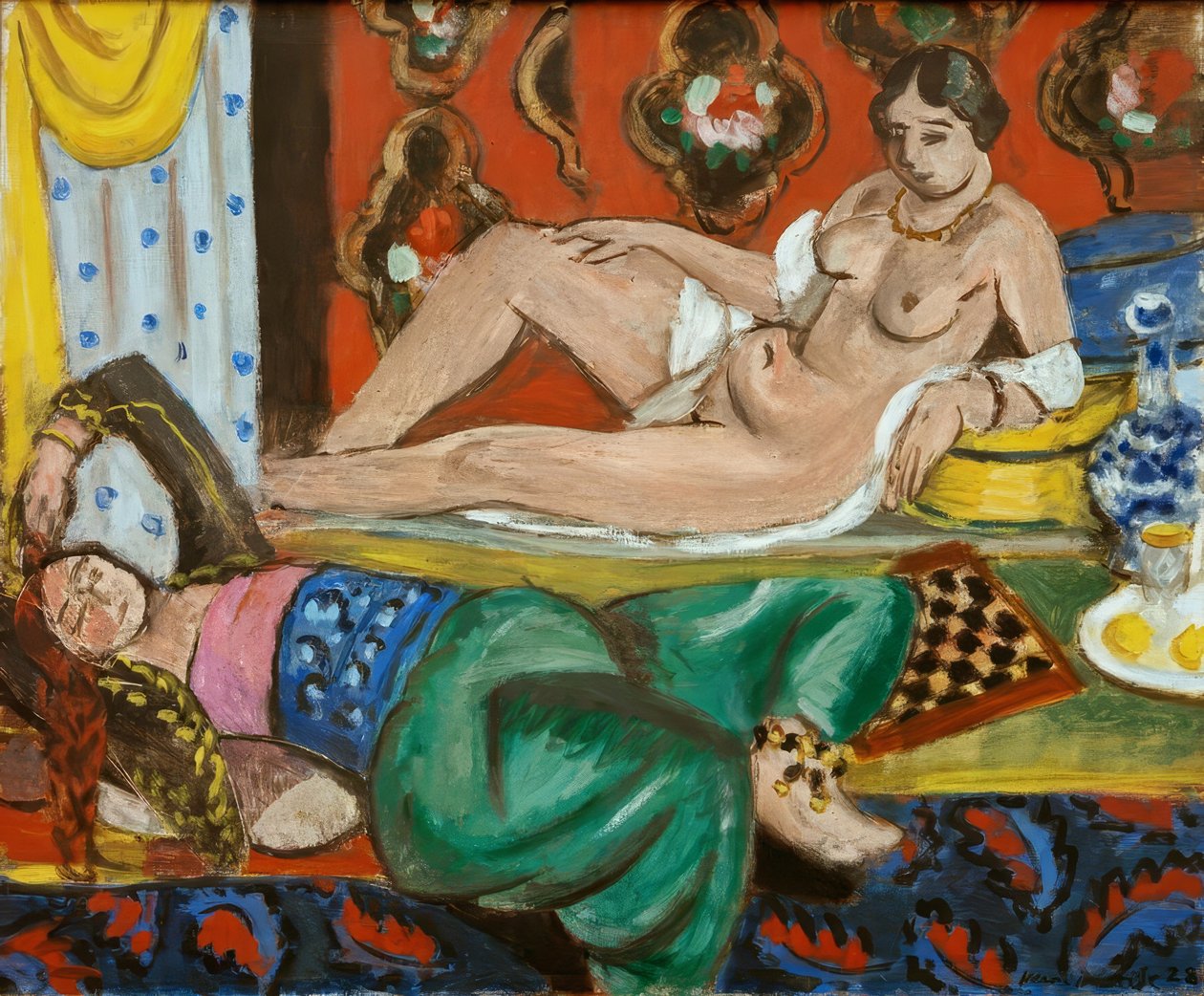 Kaksi odaliskia tekijältä Henri Matisse