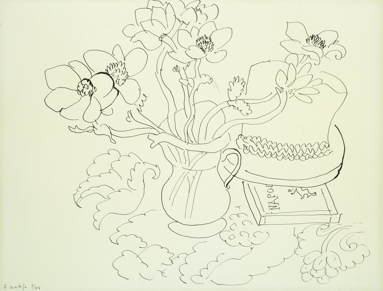 Anemone maljakko tekijältä Henri Matisse