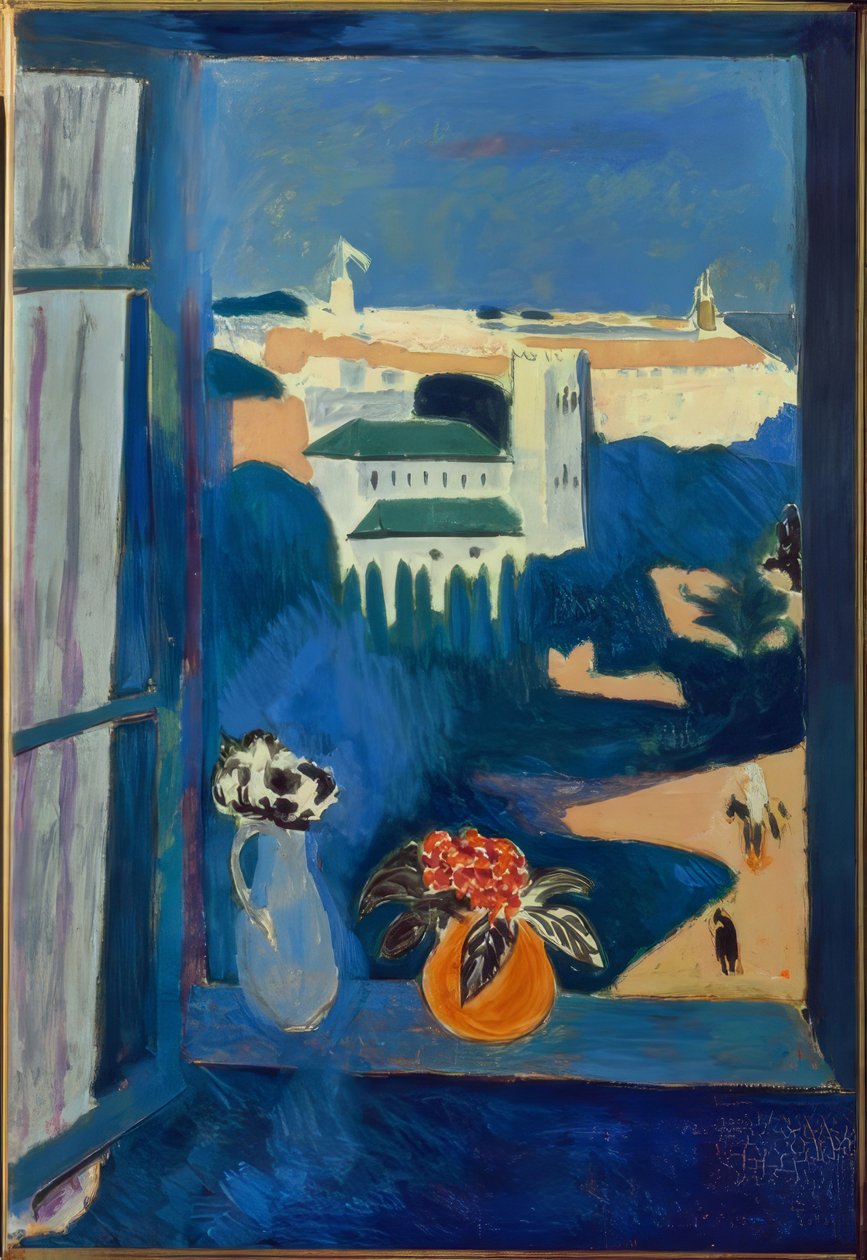 Näkymä Tangerin ikkunasta tekijältä Henri Matisse