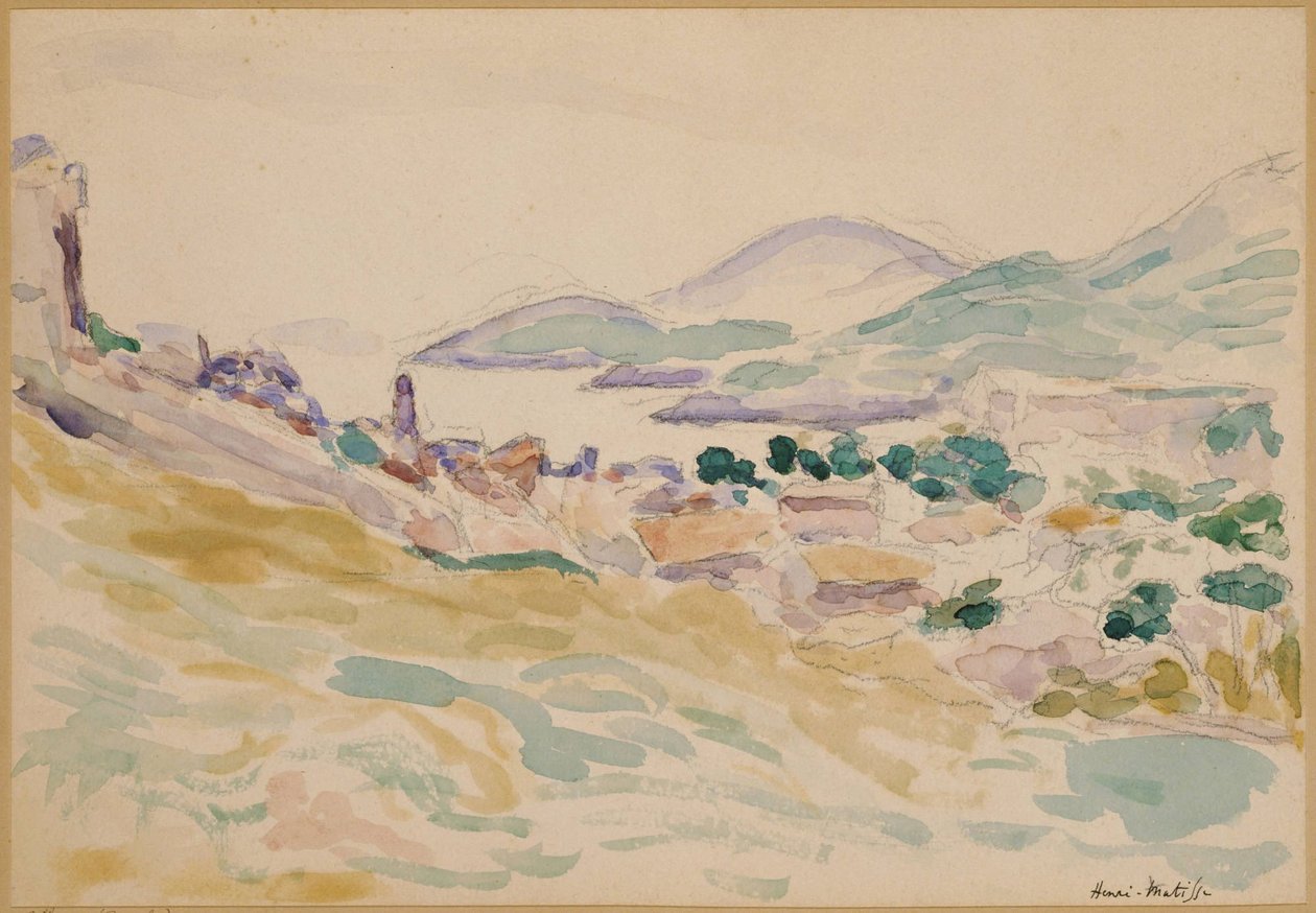 Näkymä Colliouresta tekijältä Henri Matisse