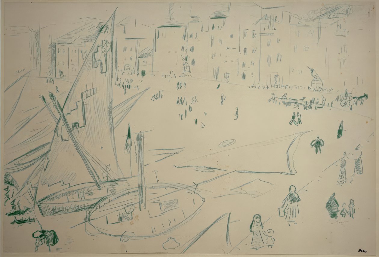 Satamanäkymä tekijältä Henri Matisse