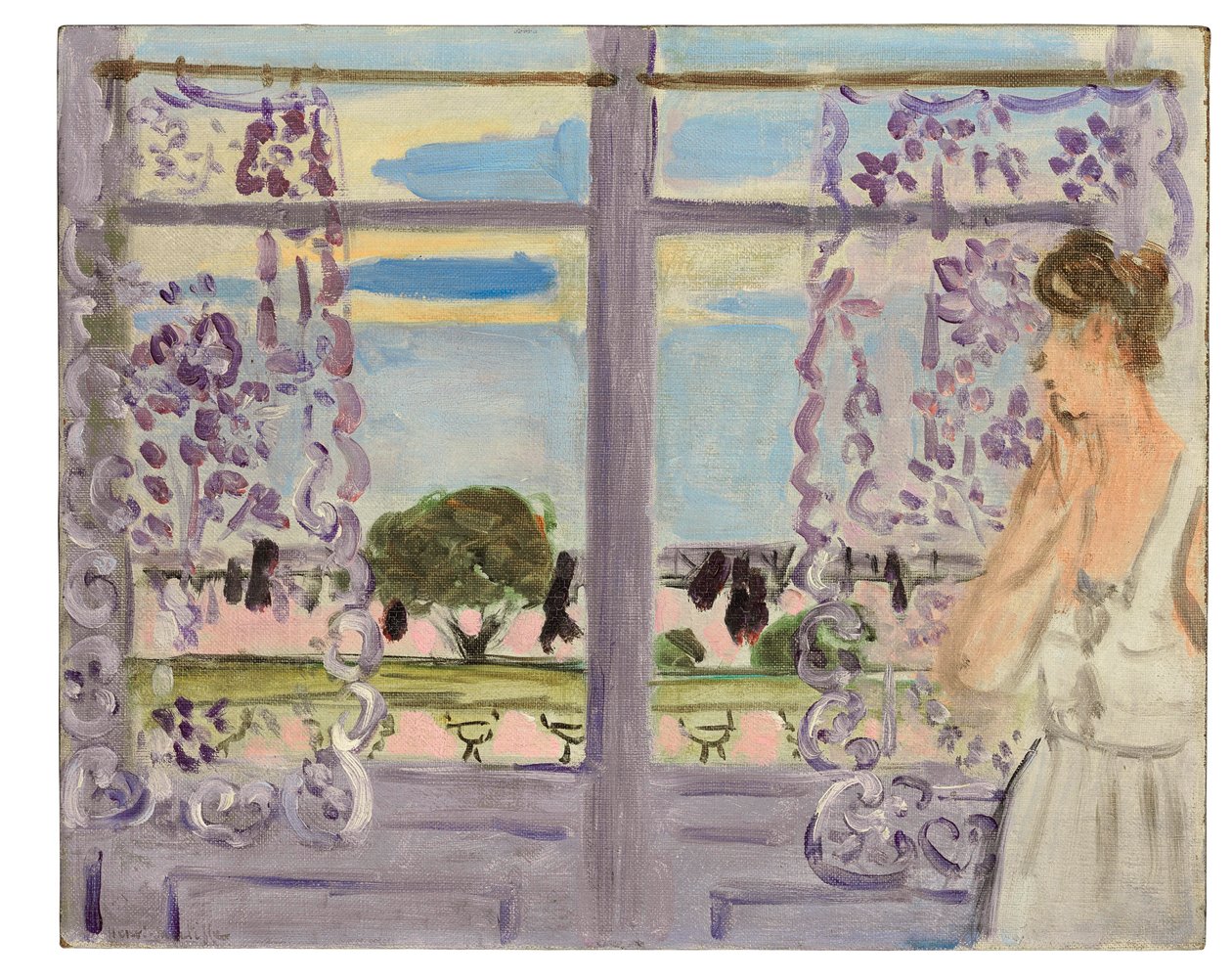 Nainen ikkunassa tekijältä Henri Matisse