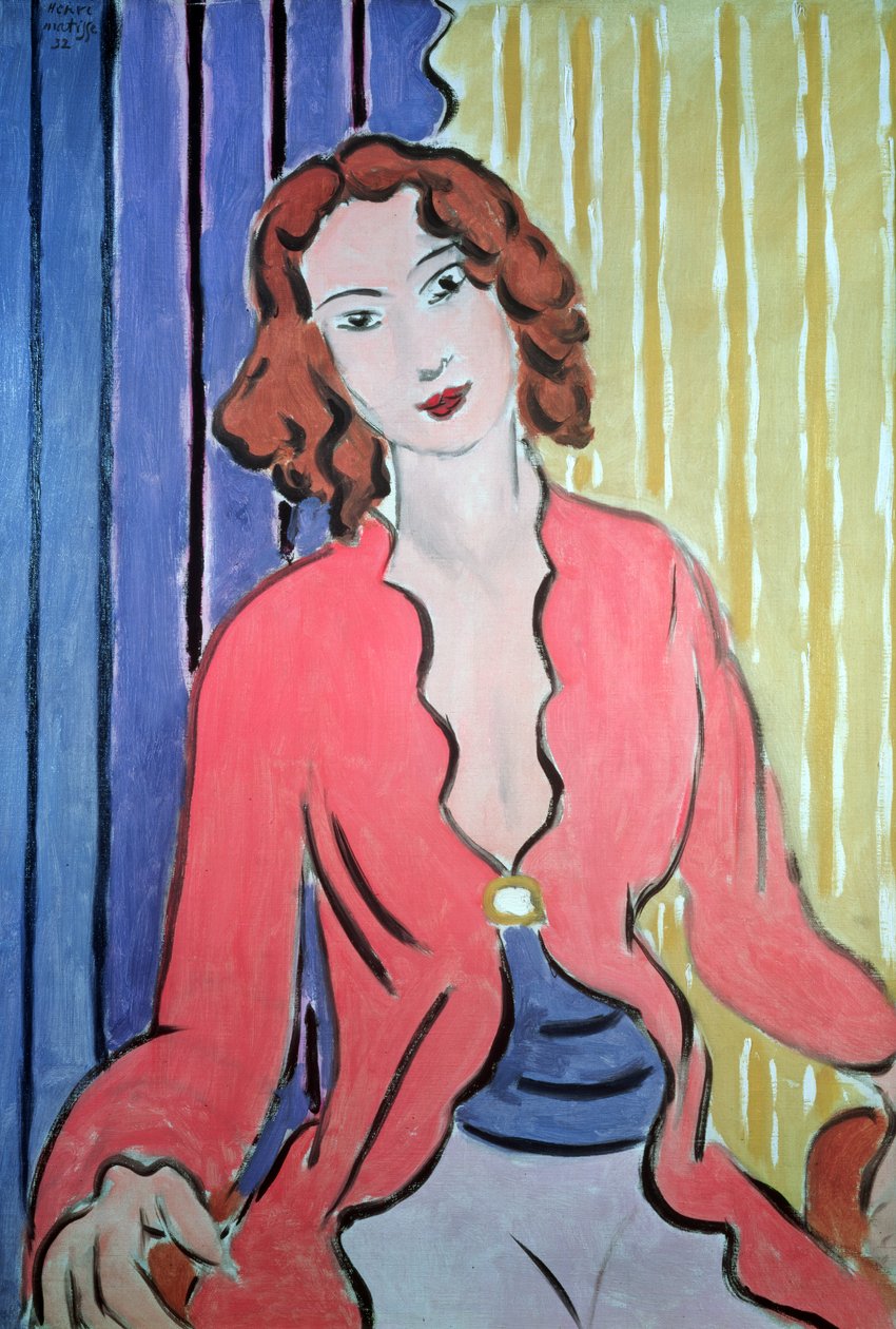 Nainen persialaisessa puvussa tekijältä Henri Matisse