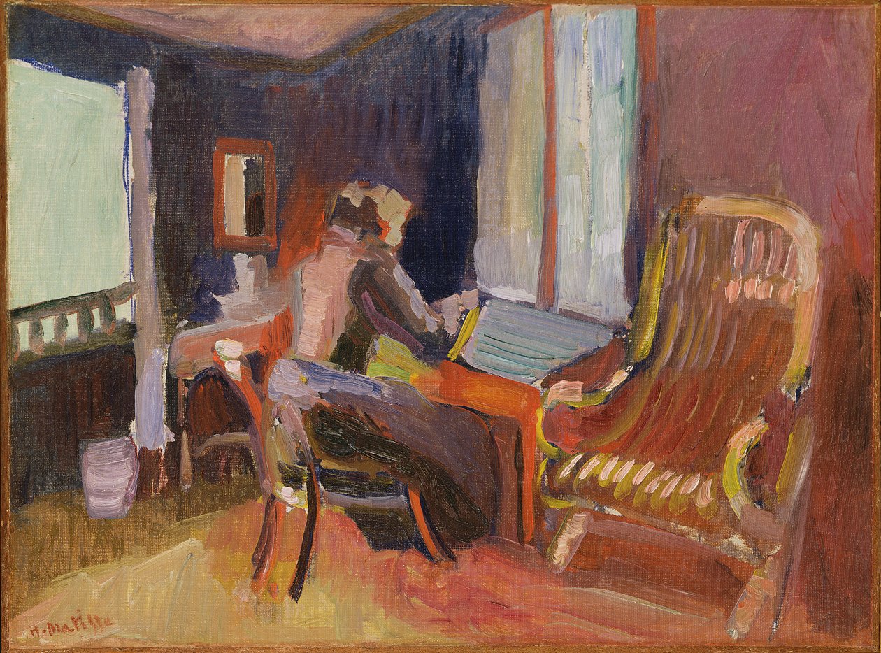 Nainen sisätiloissa tekijältä Henri Matisse