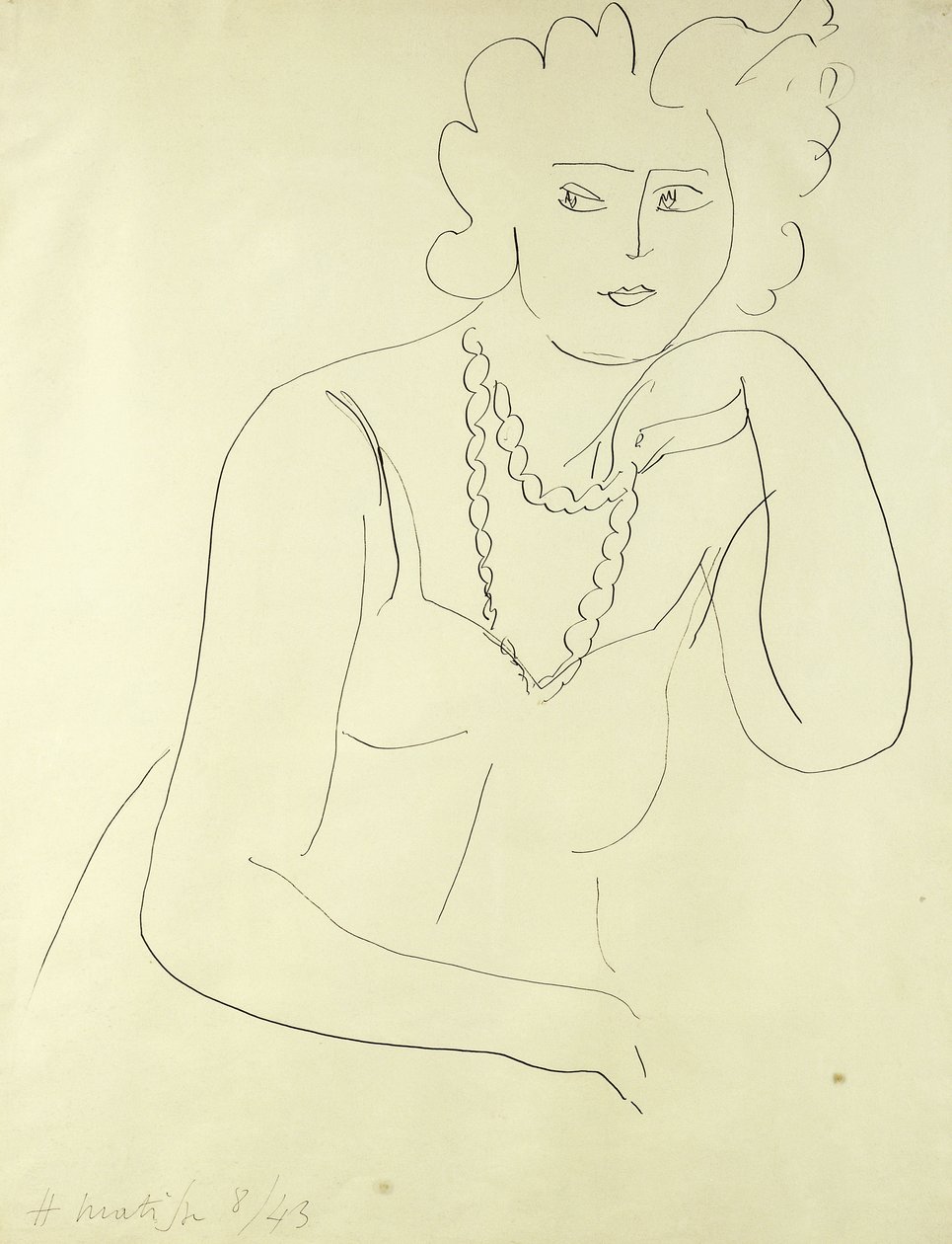 Naisen kaulakoru tekijältä Henri Matisse