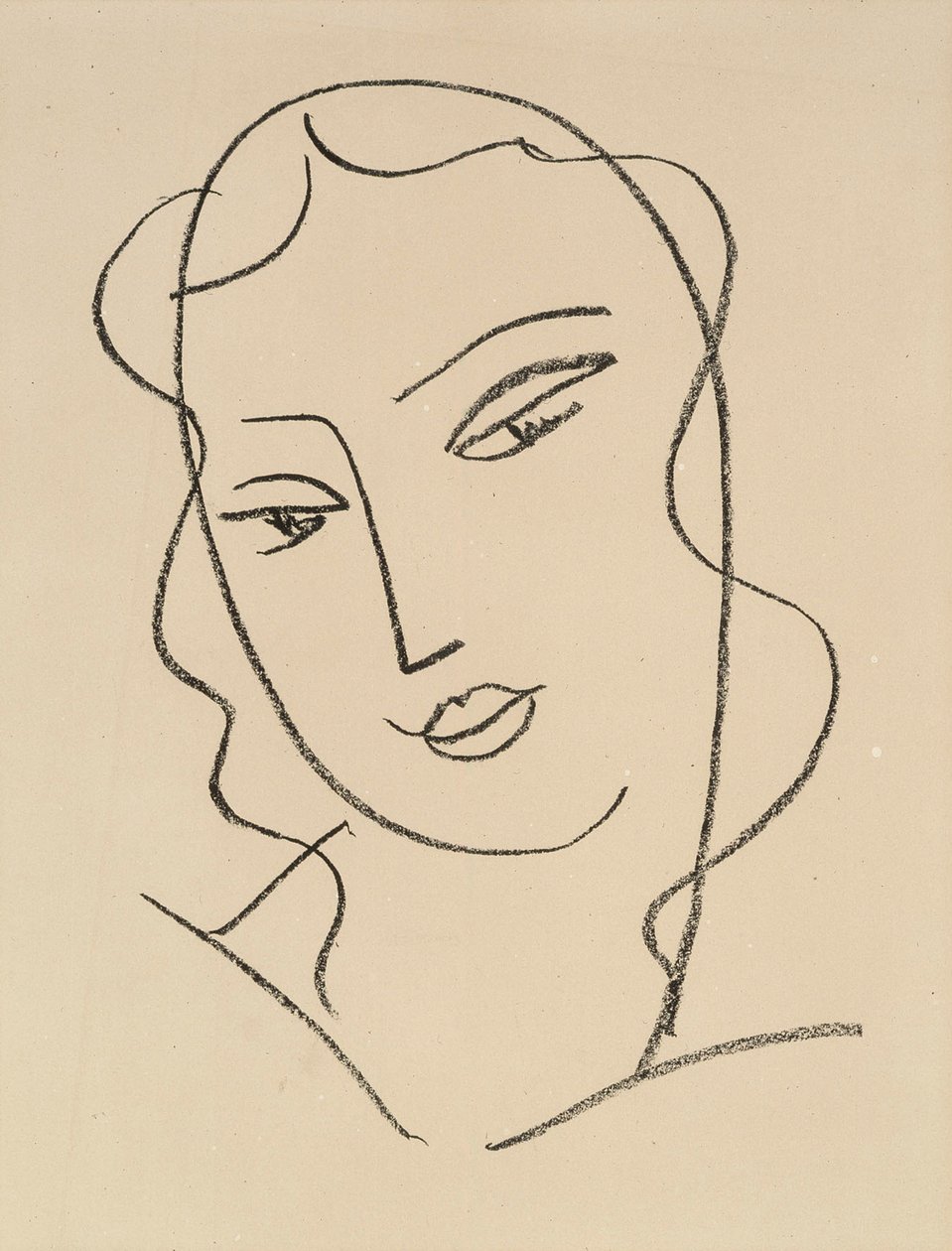 Nuori nainen tekijältä Henri Matisse