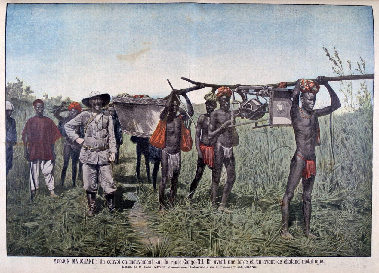 Saattue Marchandin tehtävällä 1898, 1899 tekijältä Henri Meyer