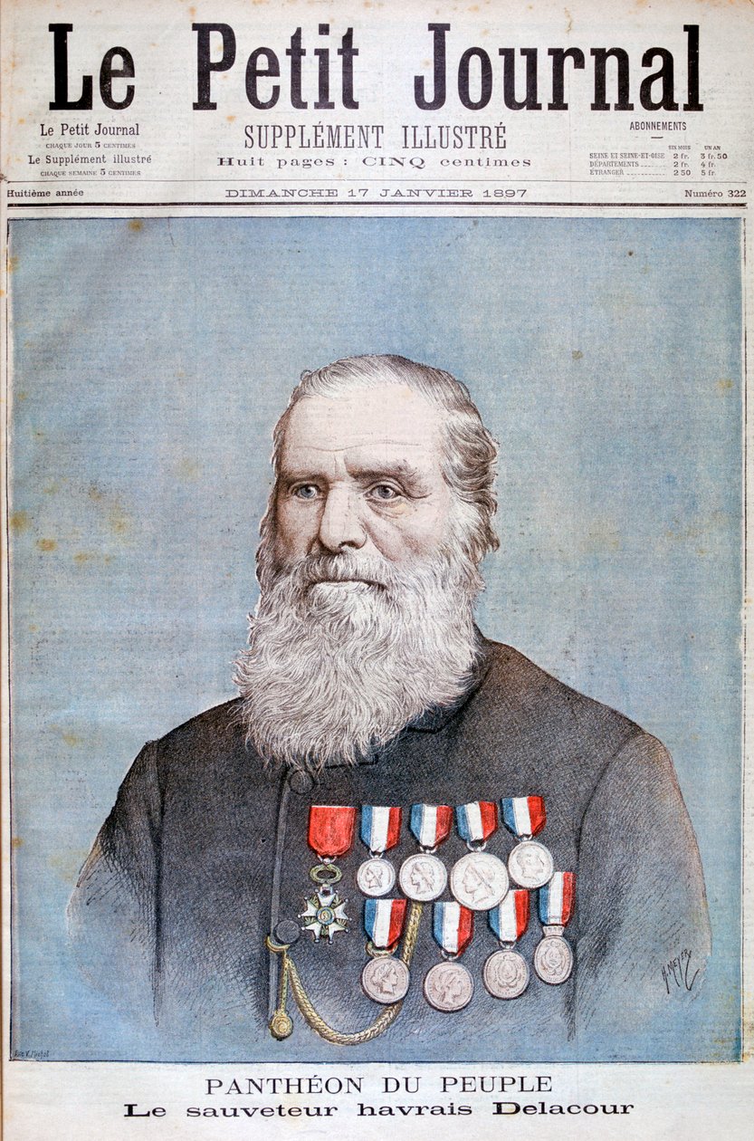 Kunnialegionin saaja, 1897 tekijältä Henri Meyer