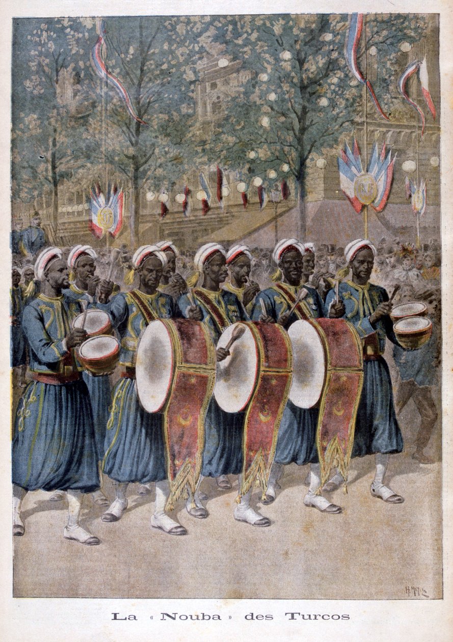 Algerian turcojen rykmentti, 1896 tekijältä Henri Meyer