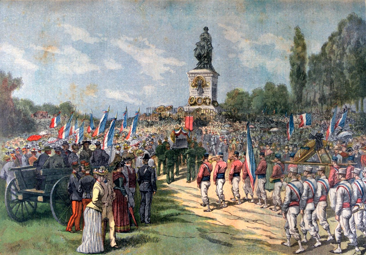 Mars-la-Tourin taistelun vuosipäivä, 16. elokuuta 1870, 1892 tekijältä Henri Meyer