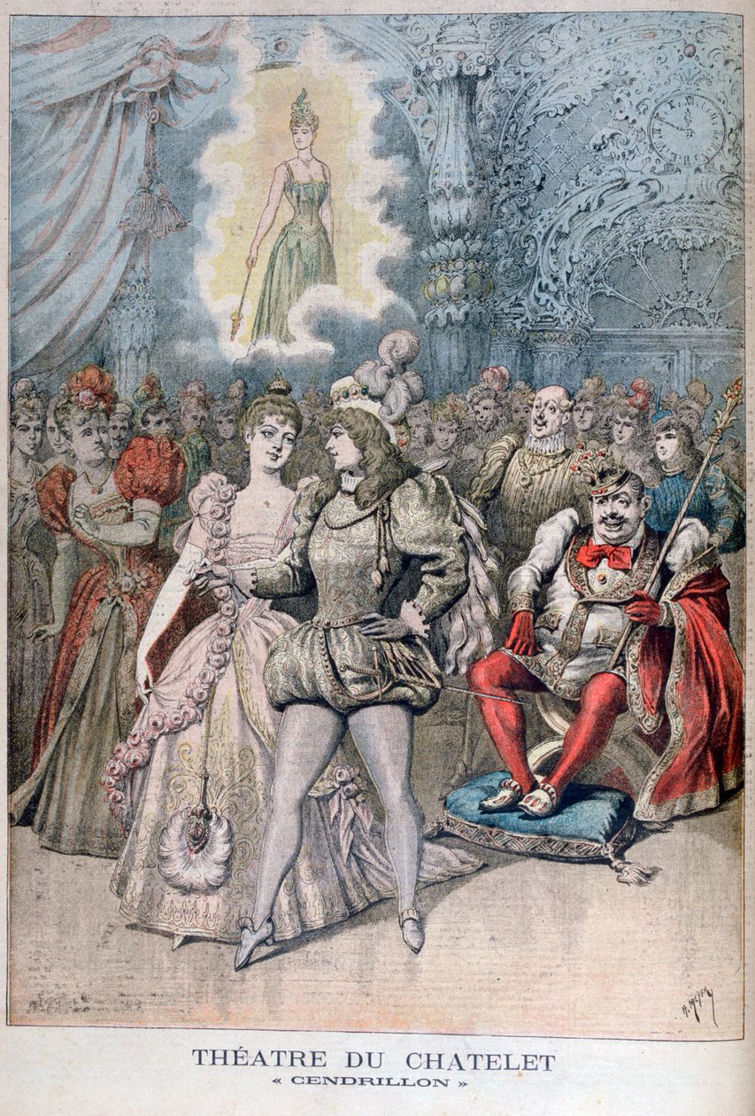 Cinderella Cinderella, Theater du Châtelet, Pariisi, 1895 tekijältä Henri Meyer