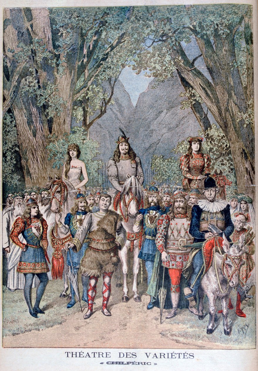 Chilperic, Theatre of Varieties, 1895 tekijältä Henri Meyer