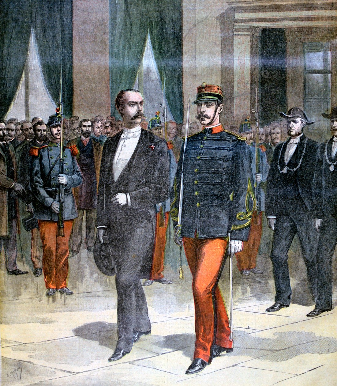 Jean Casimir-Perier, edustajainhuoneen puheenjohtaja, 1893 tekijältä Henri Meyer
