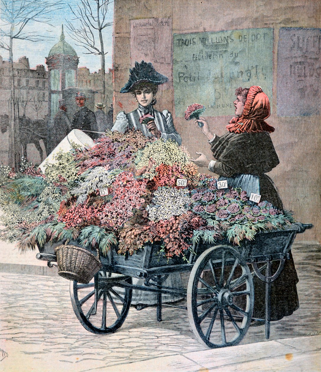 Kevät Pariisissa, 1891 tekijältä Henri Meyer
