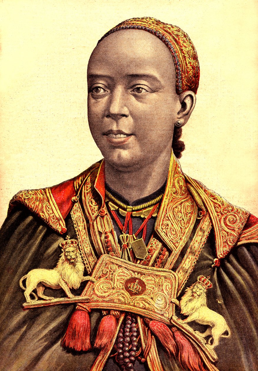 Taytou Bethel, Etiopian Menelik II:n keisarinna puoliso tekijältä Henri Meyer