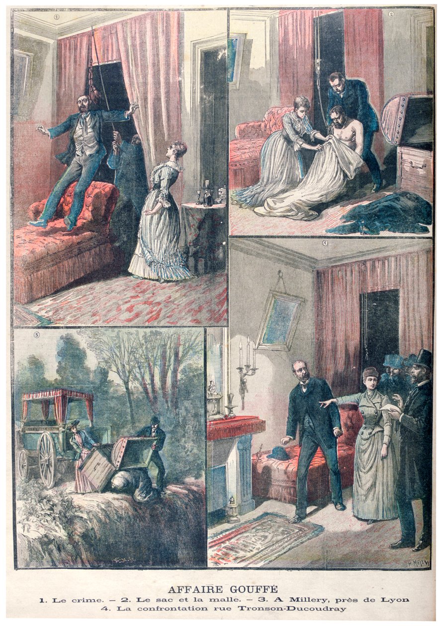 Gouffen mysteeri, 1890 tekijältä Henri Meyer
