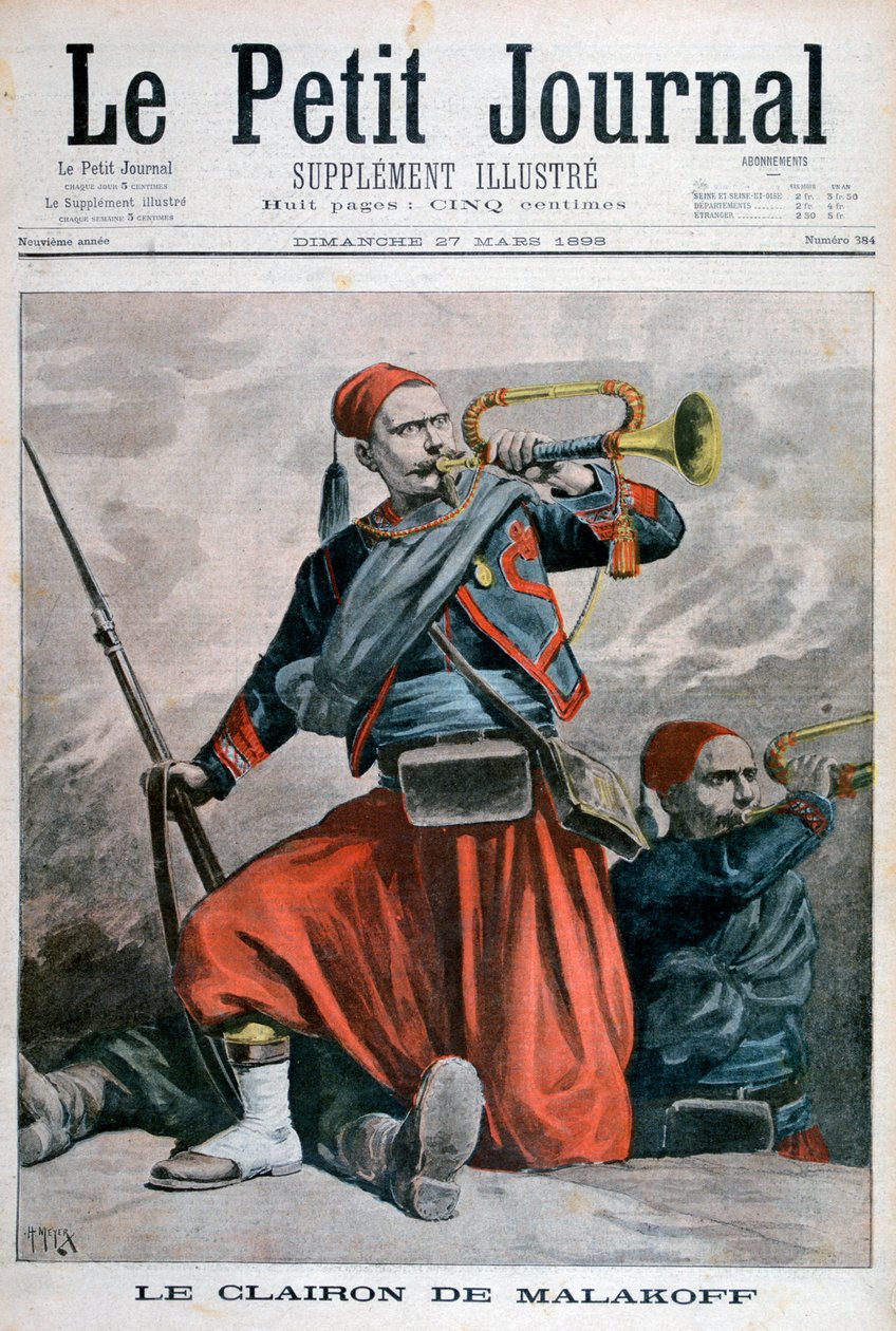 Malakoffin bugles, 1898 tekijältä Henri Meyer