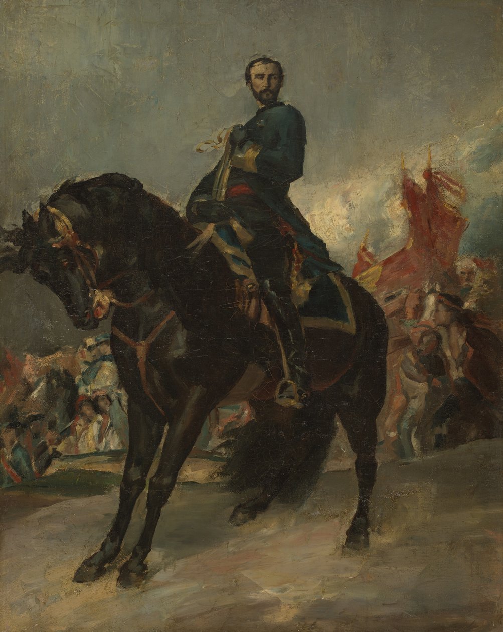 Kenraali Juan Prim (1814-1870) tekijältä Henri Regnault