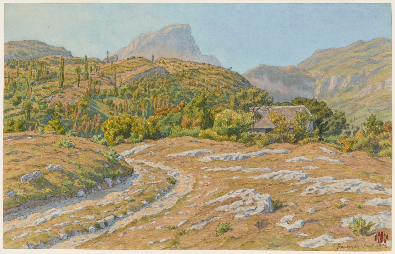 Le Granier. Barberaz tekijältä Henri Rivière