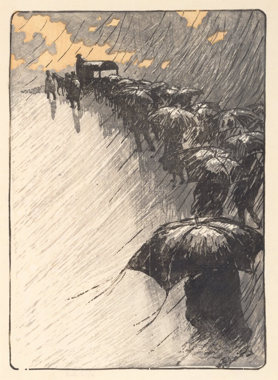 Hautaus Trestraoussa tekijältä Henri Rivière