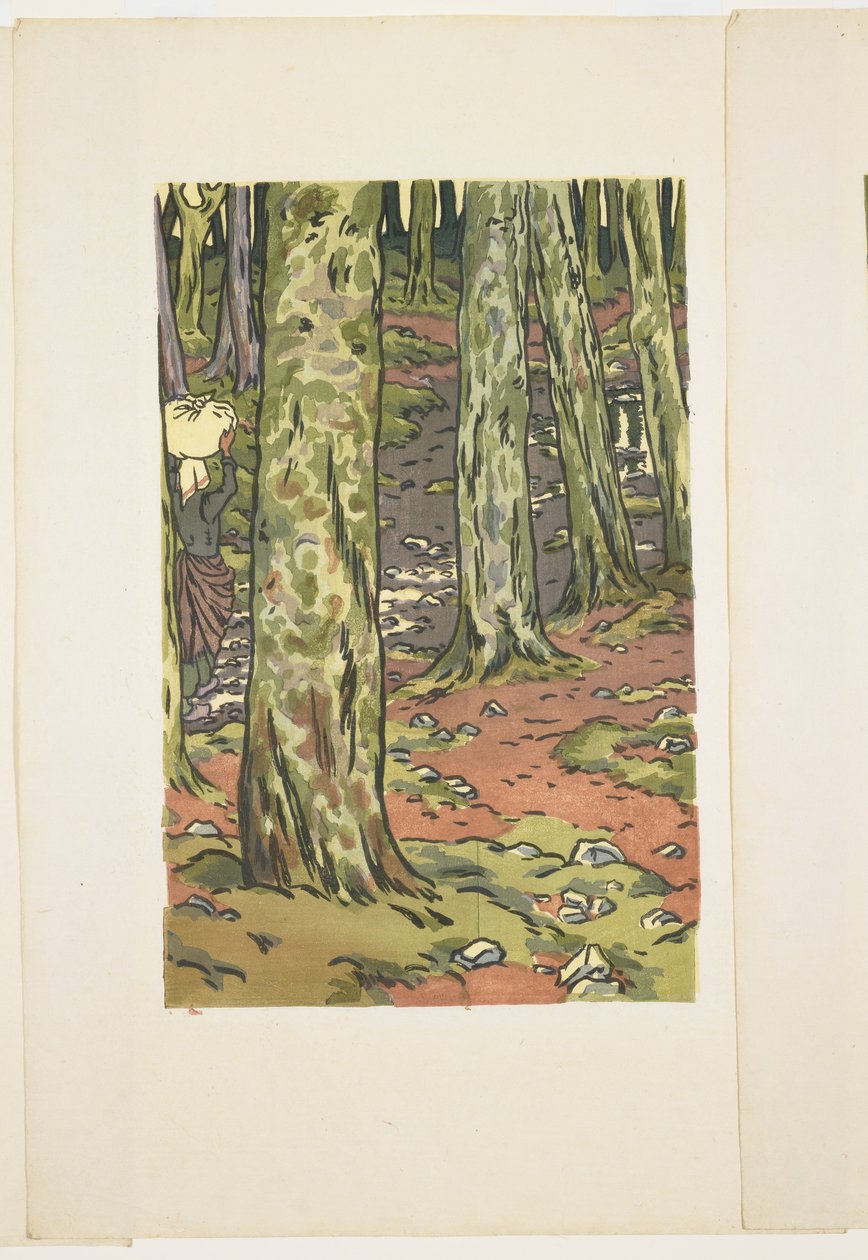 Peseytyminen puiden alla, Loguivy tekijältä Henri Rivière