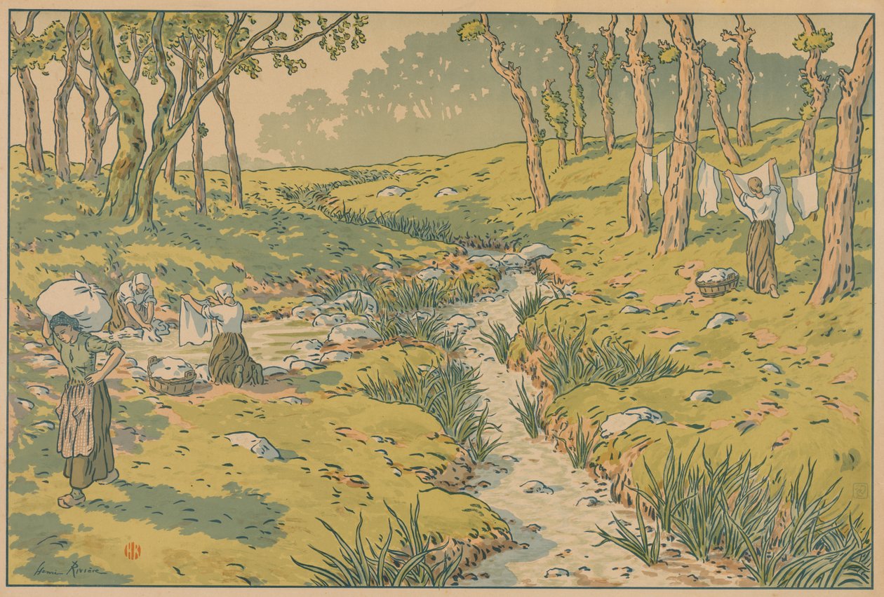 Aspects of Nature: The Stream tekijältä Henri Rivière