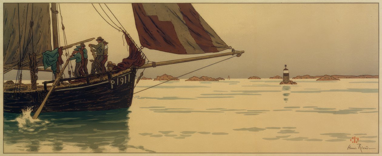 Tyynellä merellä tekijältä Henri Rivière