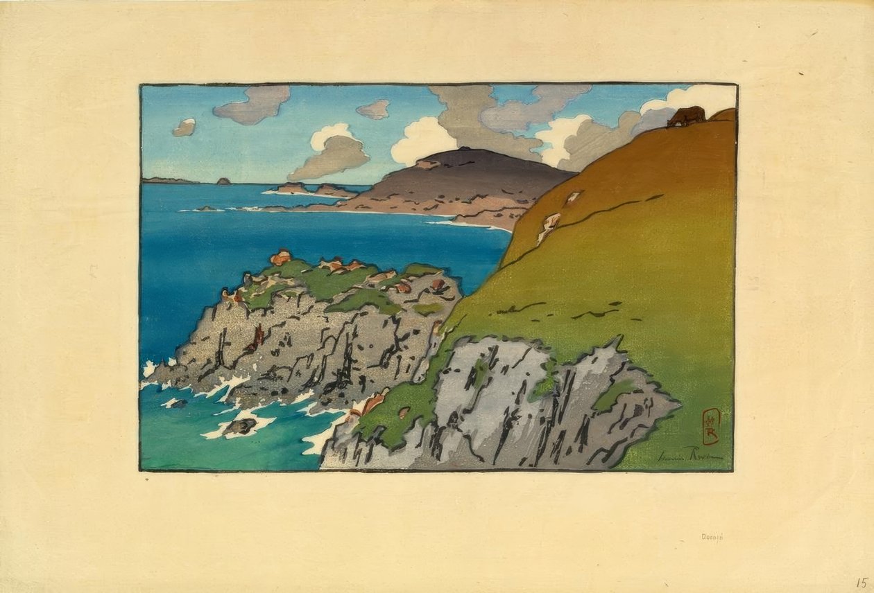 Pointe de la Haye (Saint-Briac) tekijältä Henri Rivière