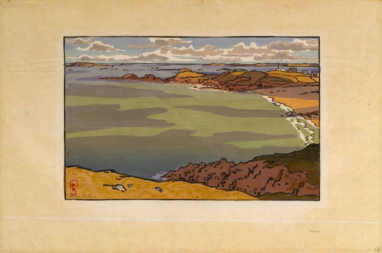 Pointe du Decollé tekijältä Henri Rivière