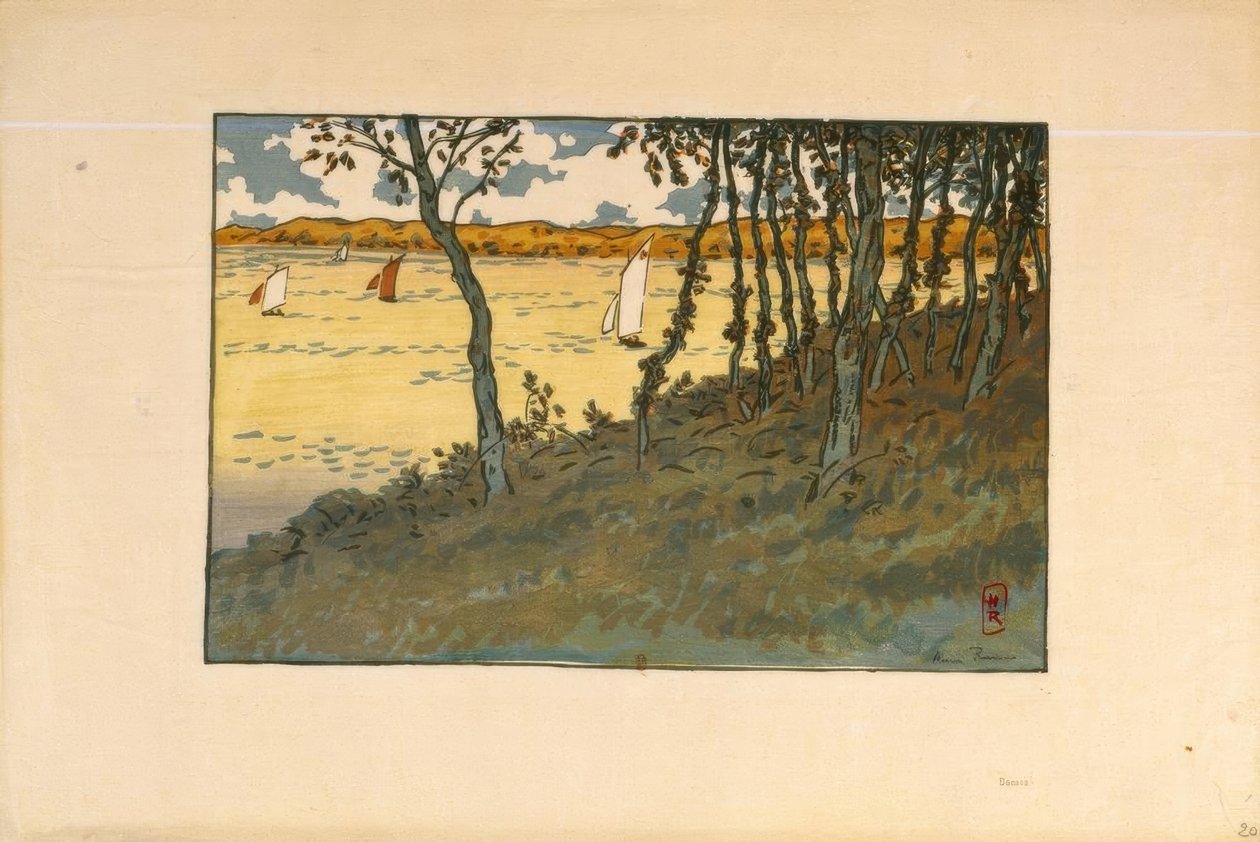 Lancieux (Saint-Briac) tekijältä Henri Rivière