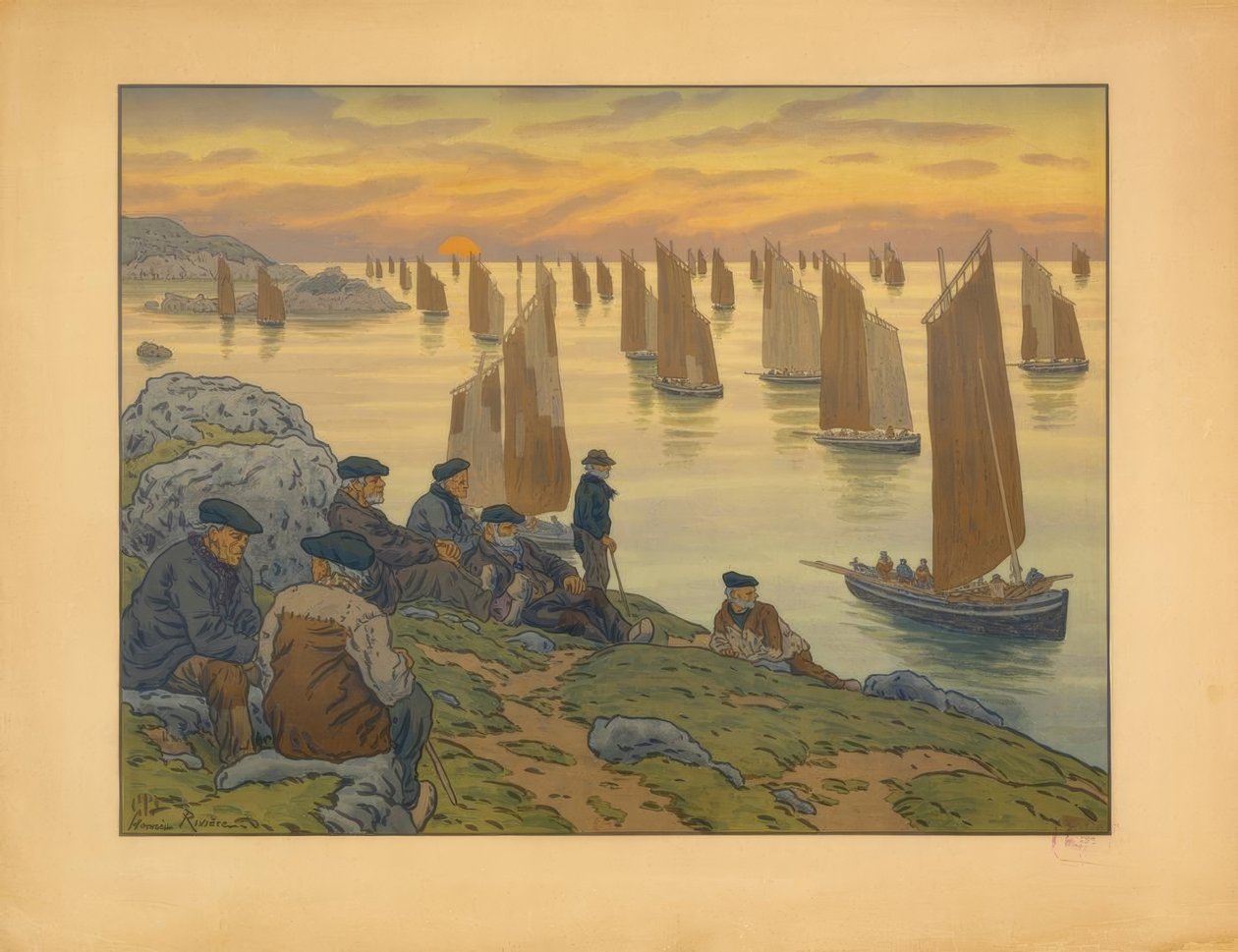 Vanha tekijältä Henri Rivière